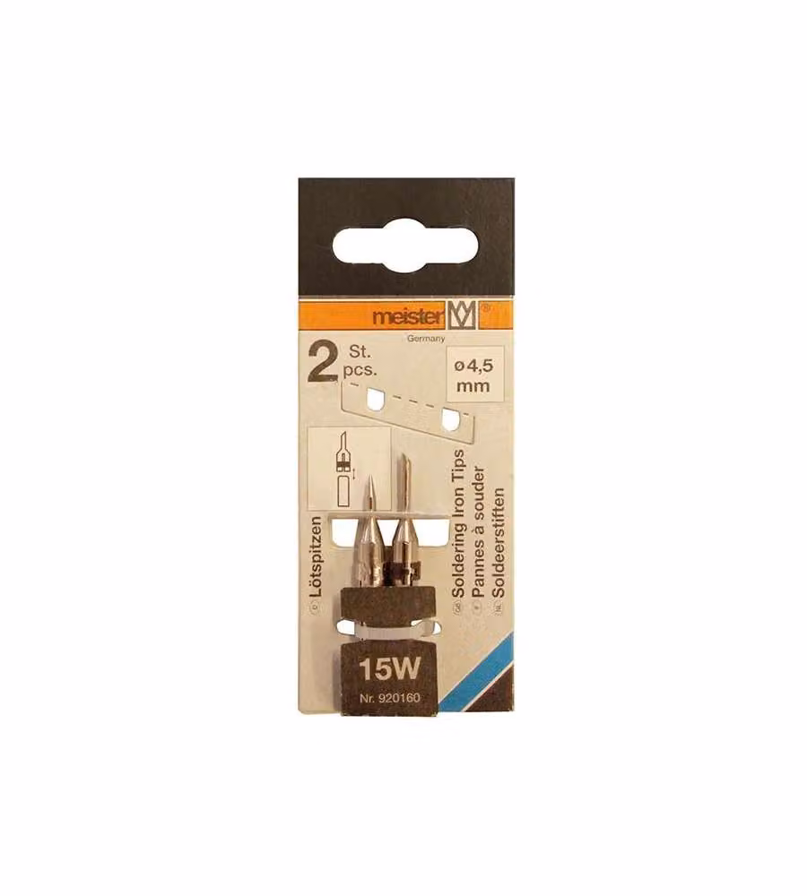 Punte Per Saldatore 15 W 2 Pz.