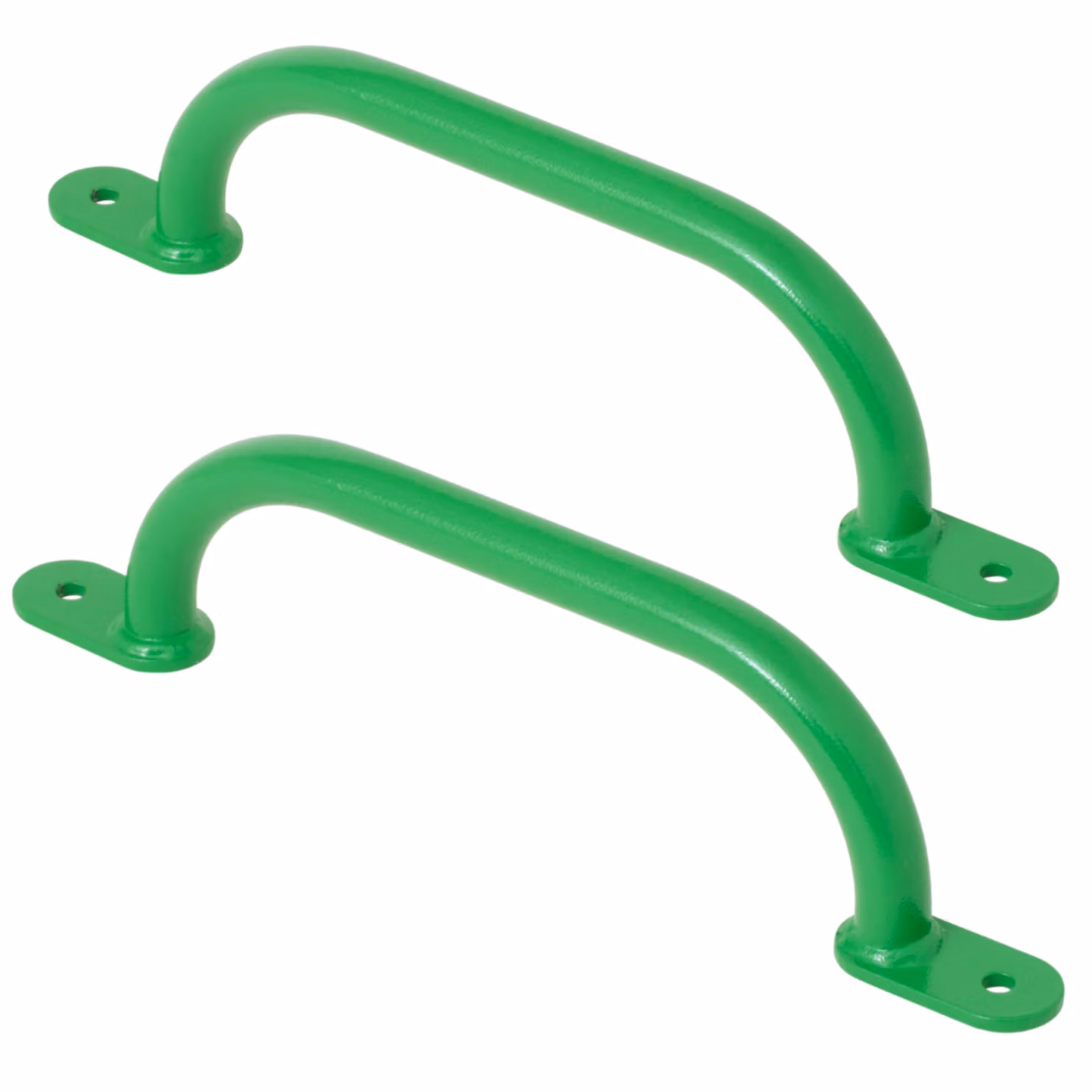 TRIBECCO prese per arrampicata per parchi giochi, strutture per arrampicata, letti alti e pareti da arrampicata indoor (350 mm verde lime, 2 pezzi)