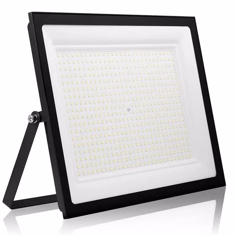 Faretto LED da esterno - 500 W - Grado di protezione IP66 (resistente all'acqua) - 220–240 V - 3000 K (luce bianca calda) - Confezione da 1 pezzo