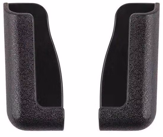 Supporto da auto per smartphone - supporto in plastica nera