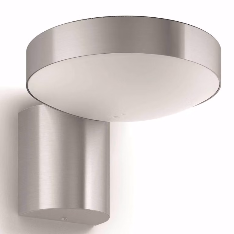 Philips myGarden LED Cacatua da parete per esterni, 800lm, acciaio inox, luce da giardino