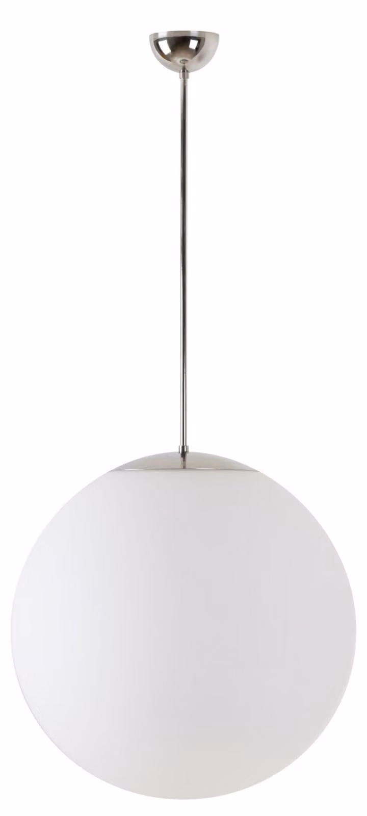 OSMONT ADR60173 ADRIA P4 apparecchio a sospensione in vetro acciaio inox lucido / bianco IP40 3000 K 41W LED DALI