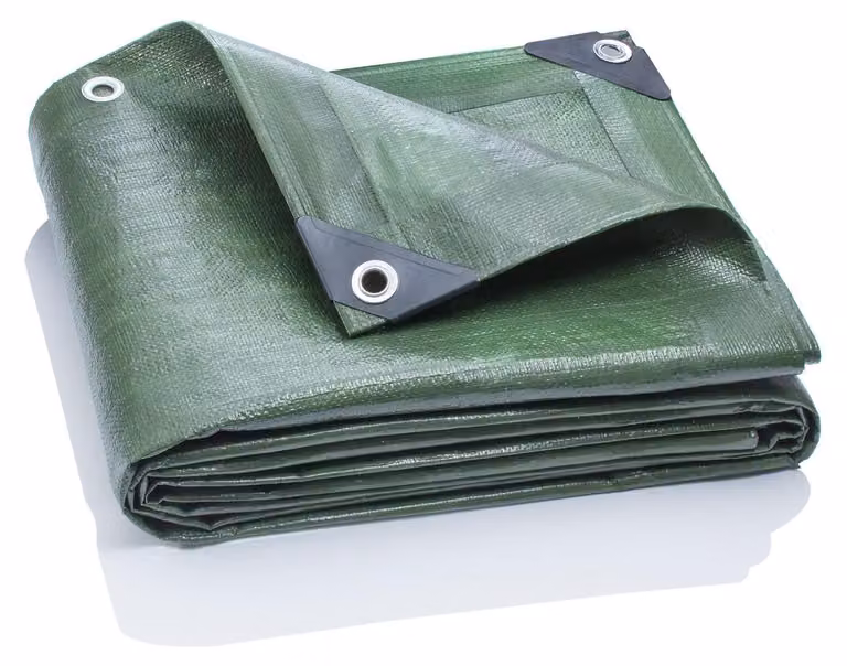 Telo di copertura GardenMate, 3x3 metri, 200 g/m², tessuto premium, telo protettivo, telo per barche, qualità robusta e resistente