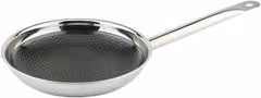 Padella antiaderente professionale Ilsa AX ACTIVE in acciaio inox 18/10, diametro 36 cm, argento e grigio
