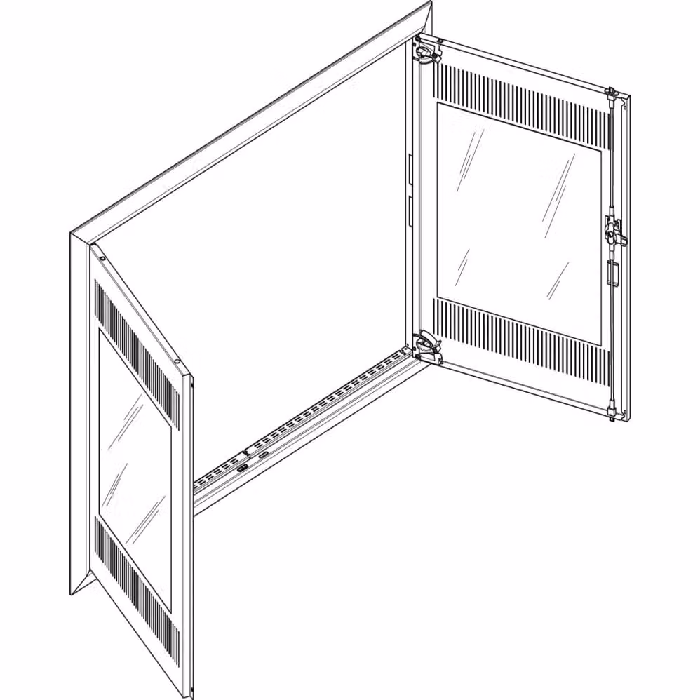 ABN GBRU45TM Cornice per deflettore, 1 pz.