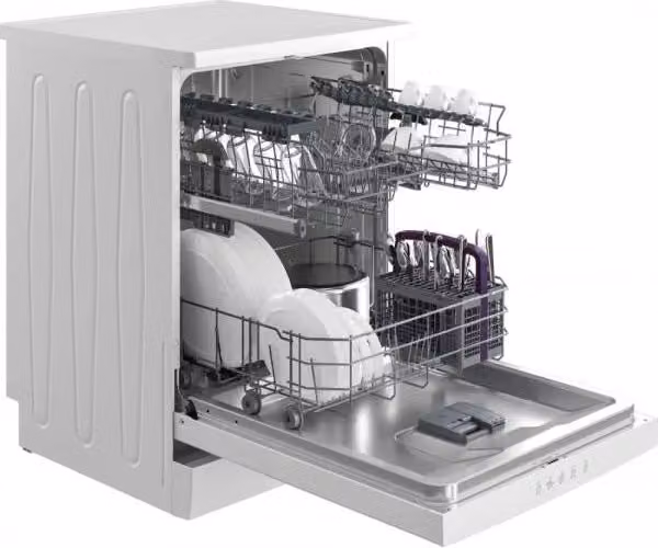 BEKO LAVASTOVIGLIE A LIBERA INSTALLAZIONE CM. 60, BIANCO, LARGHEZZA 60 CM - ALTEZZA 85 CM, COPERTI 14, CLASSE D, ASSORBIMENTO 85 KW BDFN15D431W