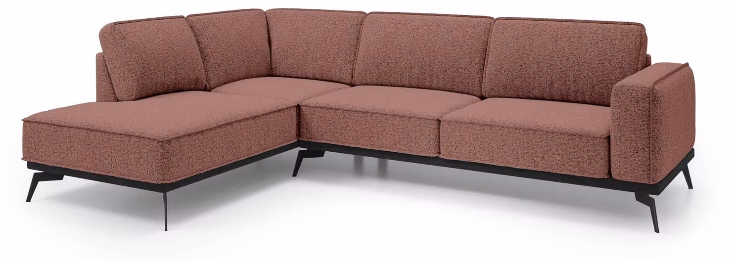 Divano angolare Rosalia, collezione Rubin Sepia
