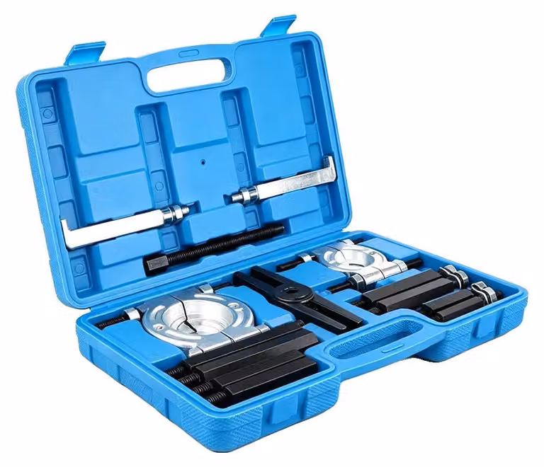 Set di estrattori per cuscinetti, capacità 5 tonnellate, set di utensili versatile, 14 pezzi