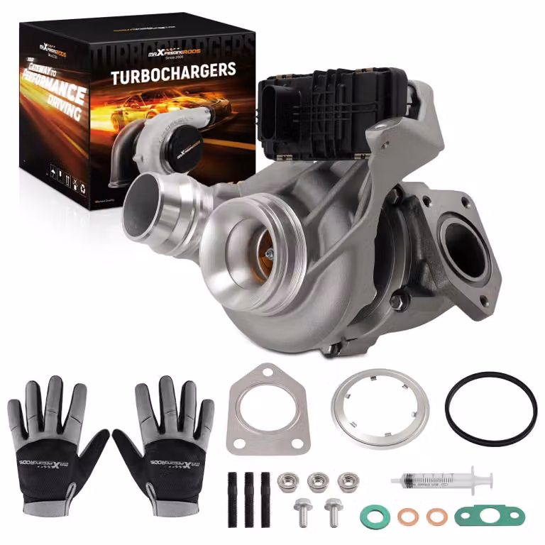 320d E90N, E91N, E92N, E93N - Turbocompressore di ricambio (upgrade) - Motore diesel da 135 kW - Adatto a partire dall'anno di produzione 2010 - Codice di riferimento: 49335-00560 - Dimensioni: 29x27x23 cm - Peso: 8,18 kg