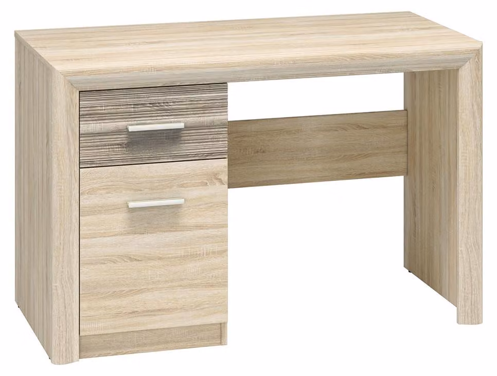 Scrivania Castel Scrivania per computer 120x58x78cm Sonoma rovere chiaro tartufo