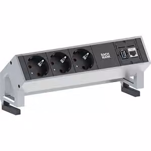 Bachmann DESK 2 - Verlängerungsschnur - 3 Ausgangsstecker - Deutschland (902.501)