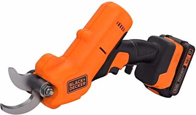 Cesoia per potatura a batteria Black+Decker 18V BCPP18D1-QW colore nero e arancione con capacità di taglio 25mm – 1
