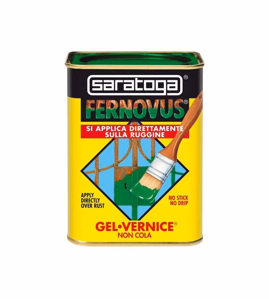 Saratoga Gel Antiruggine Fernovus - Verde Satinato - 750 ml