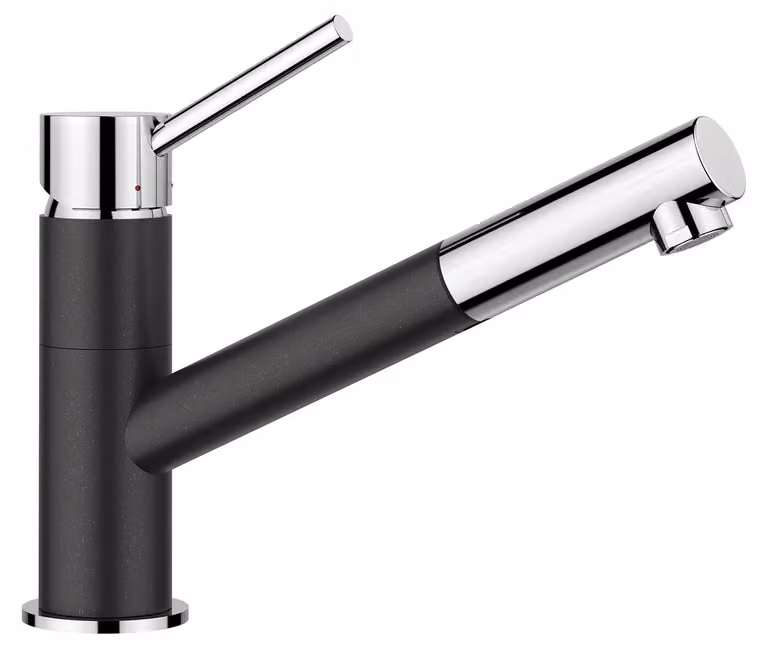 Blanco Linee S - Miscelatore per lavello con bocca estraibile, antracite/cromo 518438