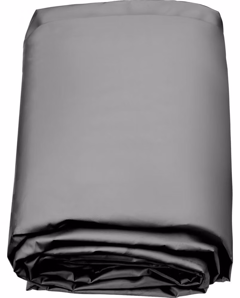 Copertura per piscina, diametro 4 metri, rotonda, colore antracite - PVC, 650-680 g/m²