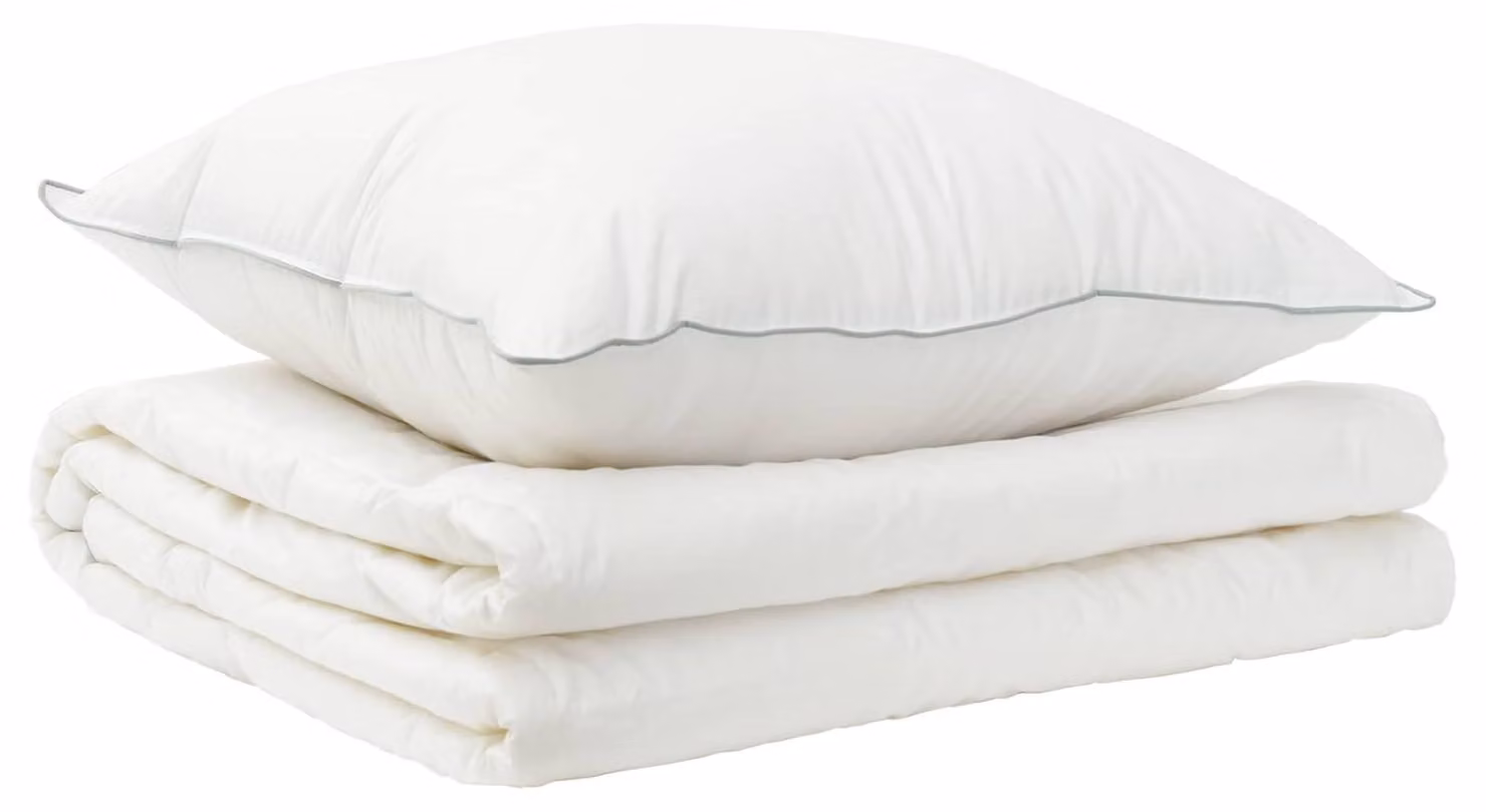 Set di lenzuola e cuscini, 2 pezzi, 140x200 cm, collezione estiva, 200 GSM, lana