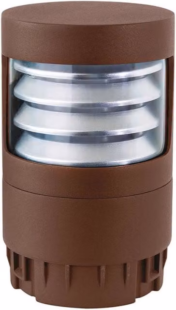 Paletto LED Direzionale Gealuce GES2371 in Alluminio Marrone con Trattamento C4, IP65, CCT 3000K/4000K/5000K