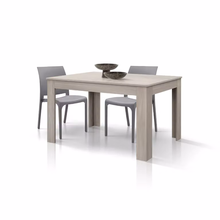 Tavolo LIPARI finitura olmo perla allungabile 120×80 cm – 170×80 cm