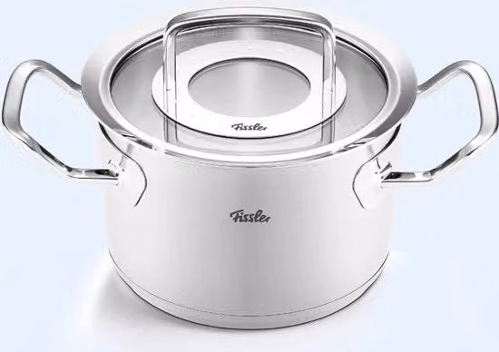 Pentola da Cottura 16 cm con Coperchio in Vetro - Perfetta per la Cucina Stellare