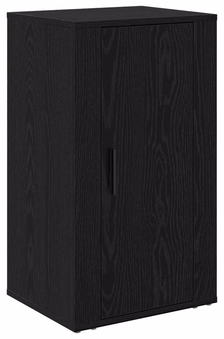 Credenza Rovere Nero 40 x 33 x 70 cm Legno multistrato