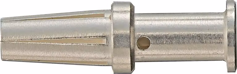 HARTING Yellok contatto a crimpare Presa (F) 0,14 mm² - 0,37 mm² AWG26 - AWG22 argento, 1 pezzo Materiale lega di rame