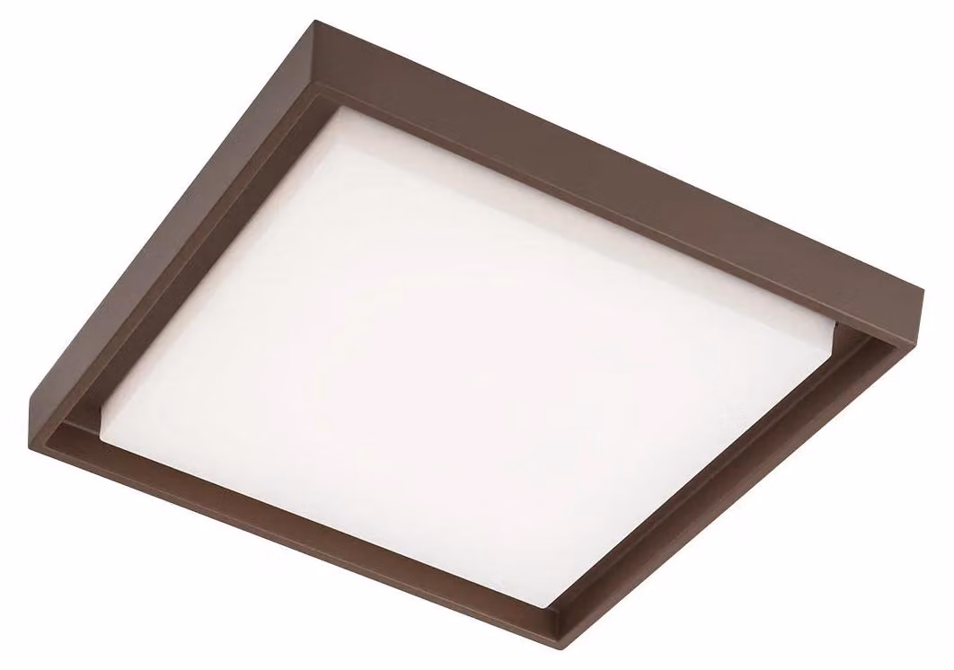 Redo Outdoor BEZEL PL – dimensioni 34x34 cm – colore marrone ruggine
