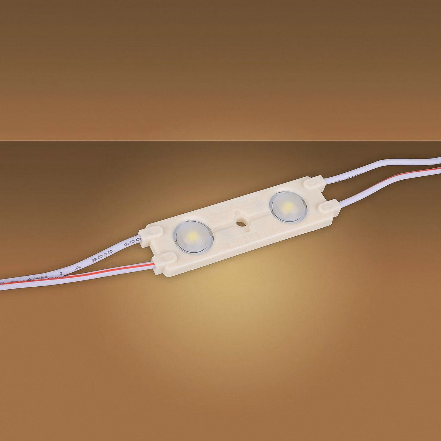 20x Modulo di alimentazione 2er LED HL02 0,72W 3000K 12V IP65