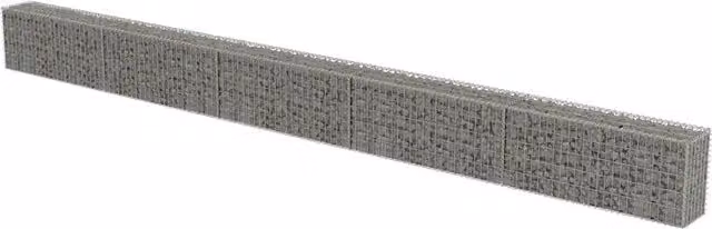 Gabbione con Copertura in Acciaio Zincato 600x30x50 cm