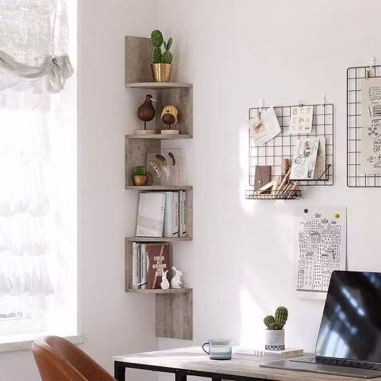 Angolo industriale - 4 pannelli - grigio-nero