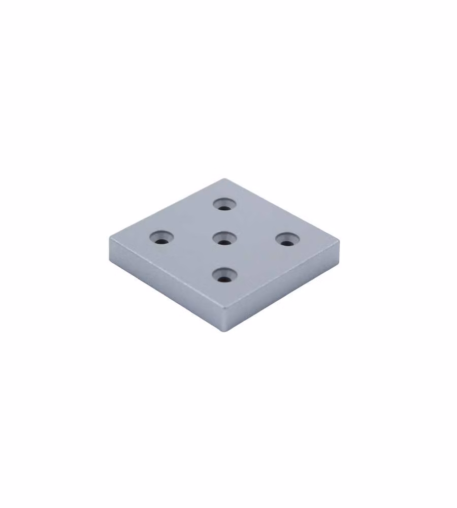 Piedino Quadro Grigio Mm.60X60 H.Mm.10