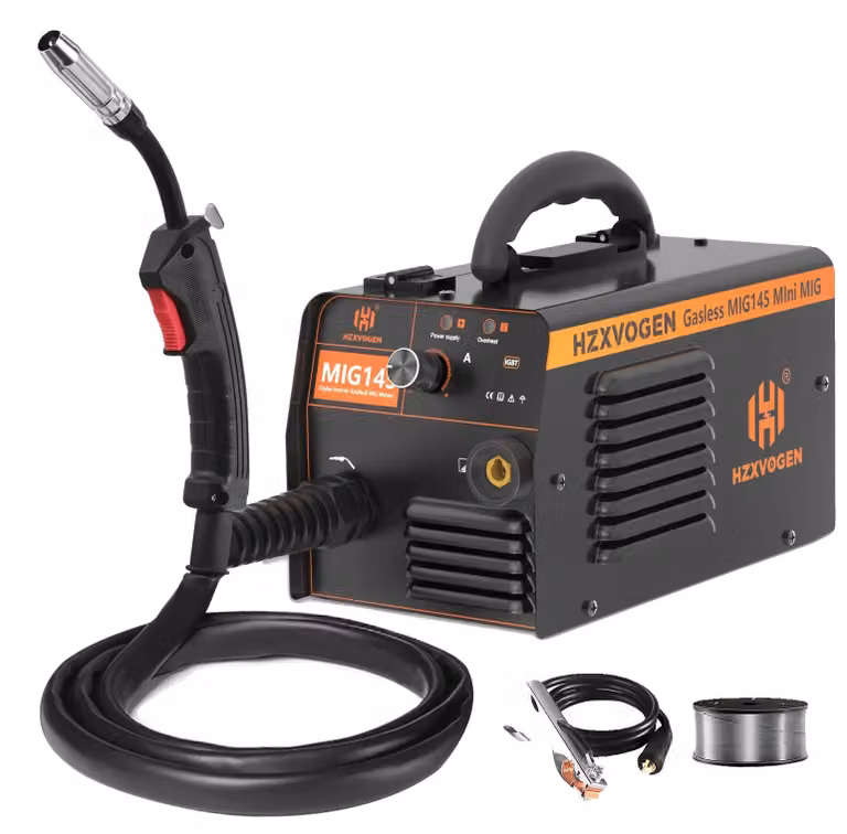 Saldatrice MIG, design portatile, caratteristiche di sicurezza avanzate, MIG145