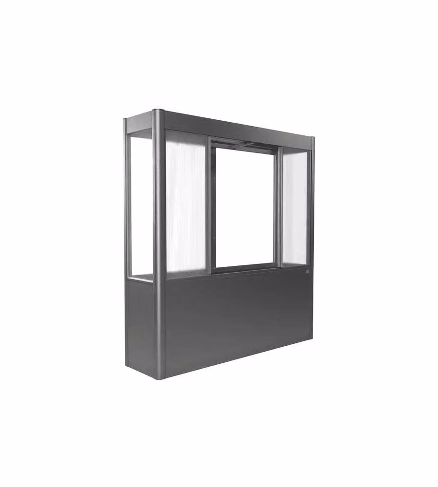 Biohort Serra Fiorentina 2x0,5 m Grigio Quarzo per Giardino Compatta