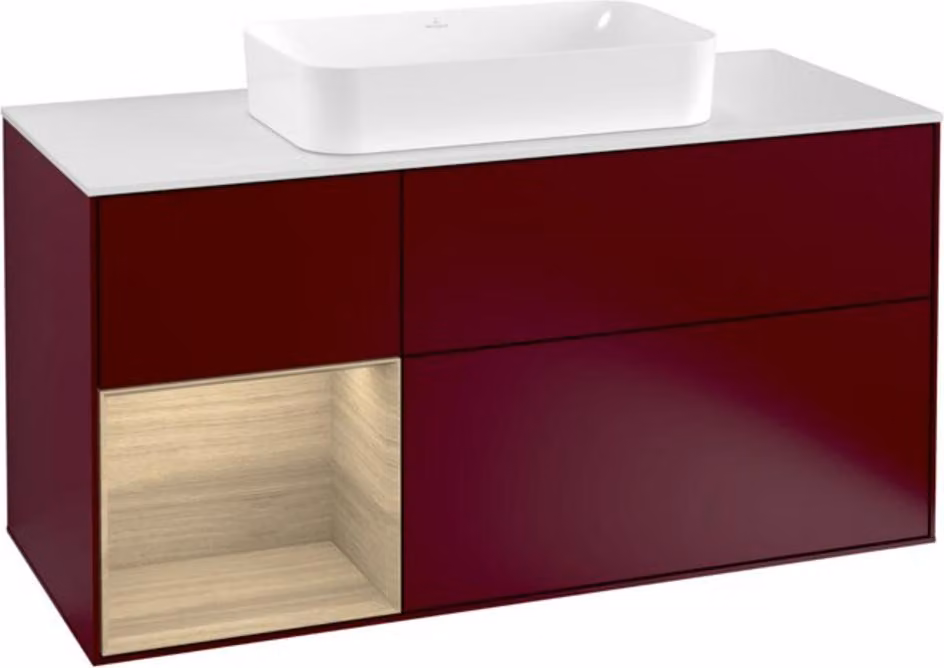 V&B illuminazione a parete del mobile Finion 120cm, Pl wh. m, Reg li Oa ven, Peo m