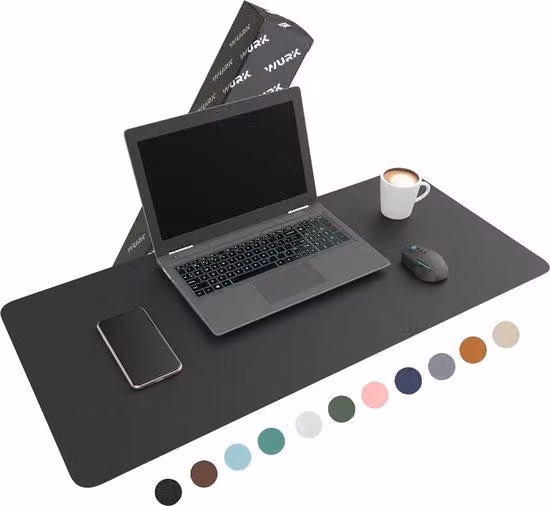 Tappetino da scrivania grande - Tappetino per mouse e da scrivania multifunzionale [90 cm x 43 cm]