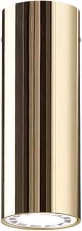 Linea Light Birba Plafoniera Moderna in Metallo Bianco e Oro/Ottone con Vetro e LED GU10