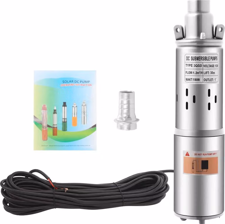 Pompa sommergibile, alta efficienza, design durevole, 12 V, UE
