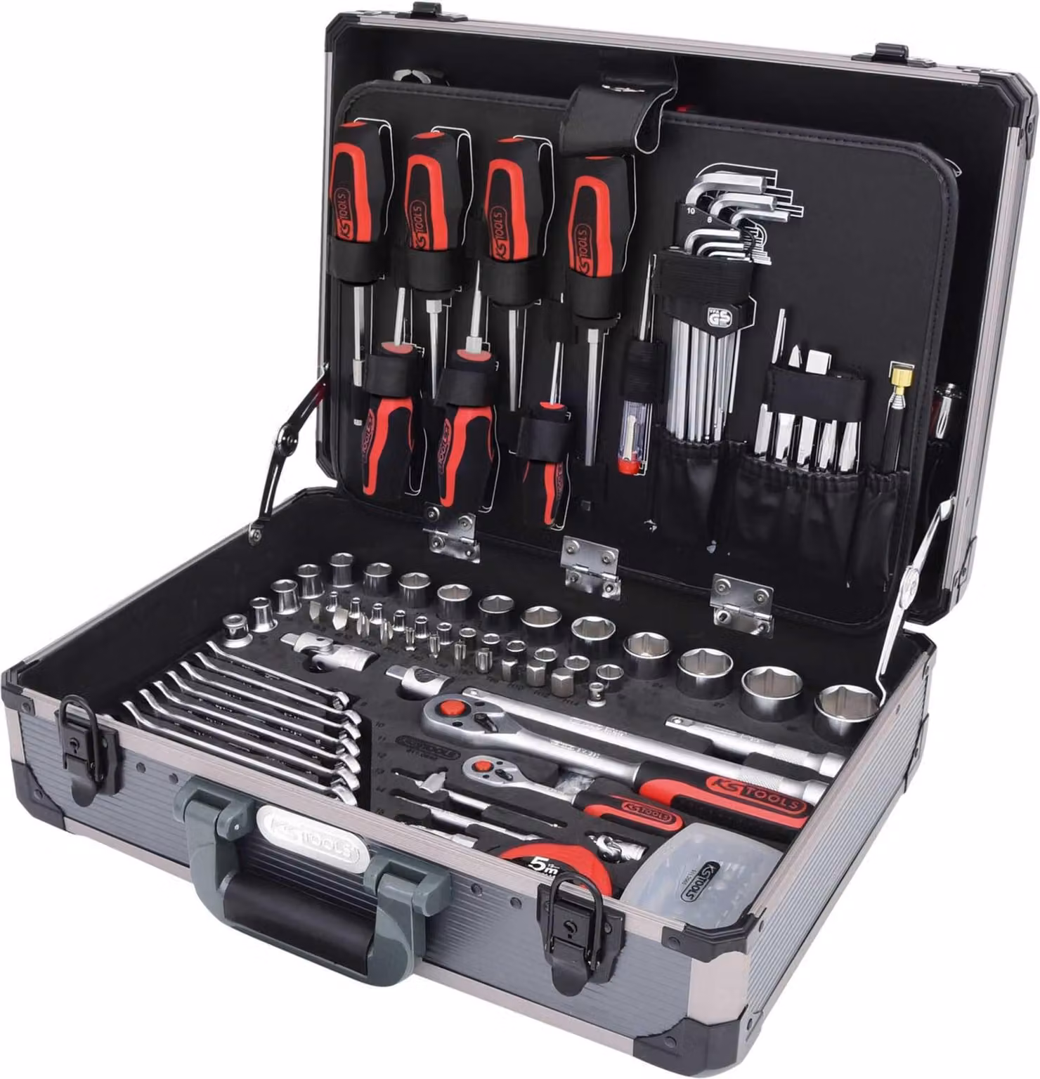 KS Tools Set di utensili universali da 1/4"+1/2" Set da 149 pezzi 911.0649