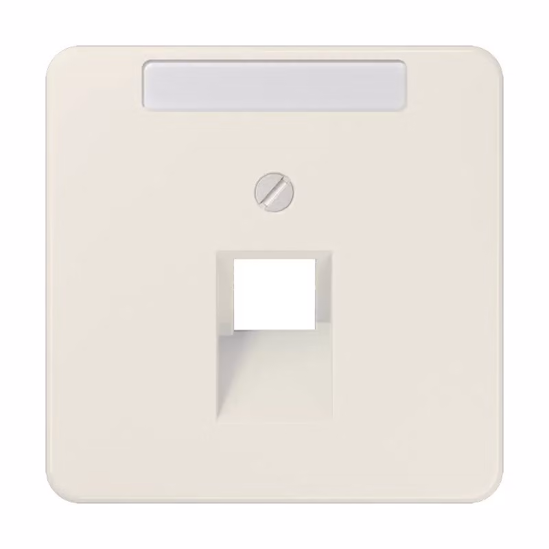 Jung 569-1NAUA Copertura con campo di scrittura 6 x 37 mm bianco