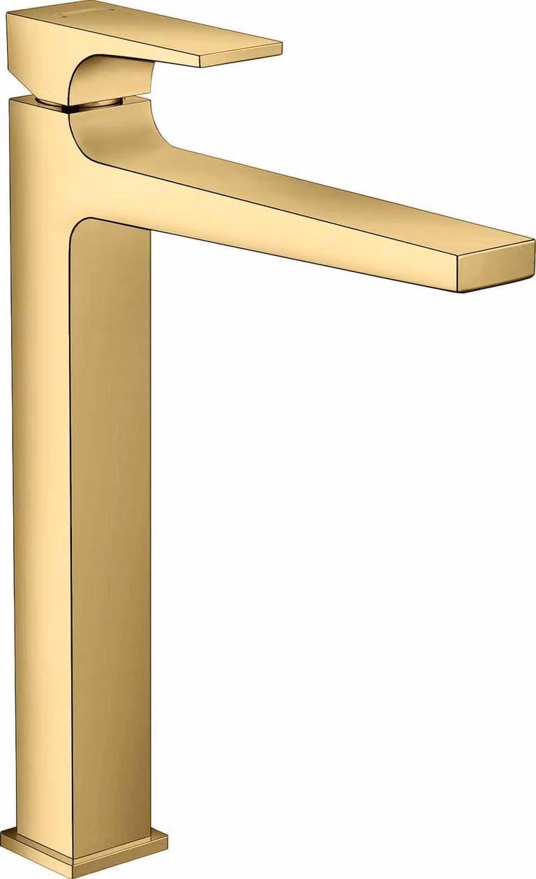 hansgrohe Metropol mitigeur monocommande pour lavabo 260 avec poignée, vidage par poussée, pour cuvettes de lavabo, saillie 204mm, 32512990, 32512990