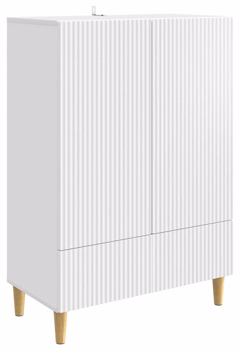 Credenza Bianco 66 x 34,5 x 95 cm Legno ingegnerizzato