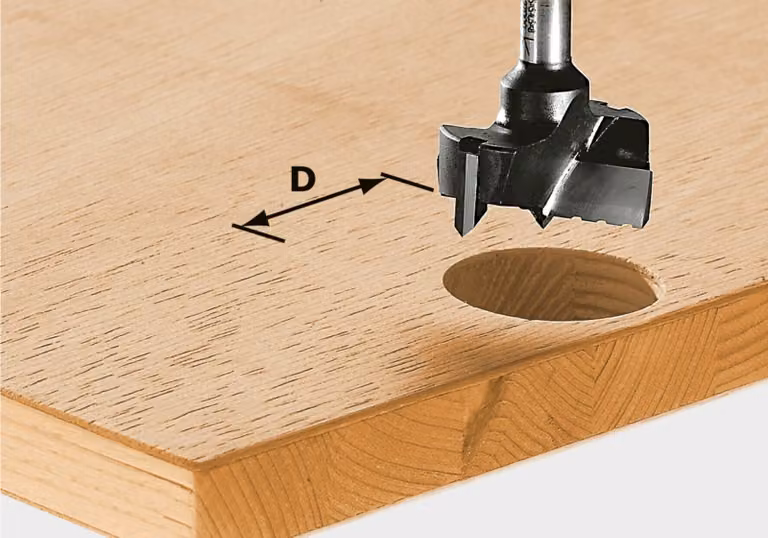 Punta per ferramenta Festool HW con gambo da 8 mm HW S8 D35 | 491077