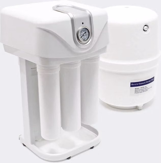 Sistema di osmosi inversa Naturewater a 5 stadi con capacità di 180 l/giorno, modello 2316018, bianco