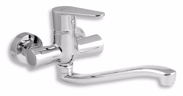 Miscelatore per lavello 100 mm Titania Fresh cromato 96074.0