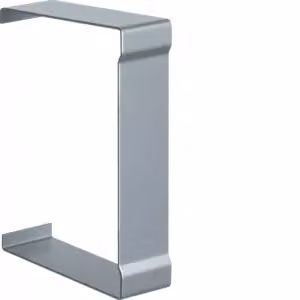 Laminato su misura in lamiera d'acciaio, tipo BR/A 65x100 mm, parte superiore 80 mm, verniciato in alluminio
