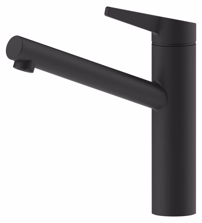 Gessi 60532, Standard, Nero, Maniglia a leva, Autochiudente, 3/8", Tipo L