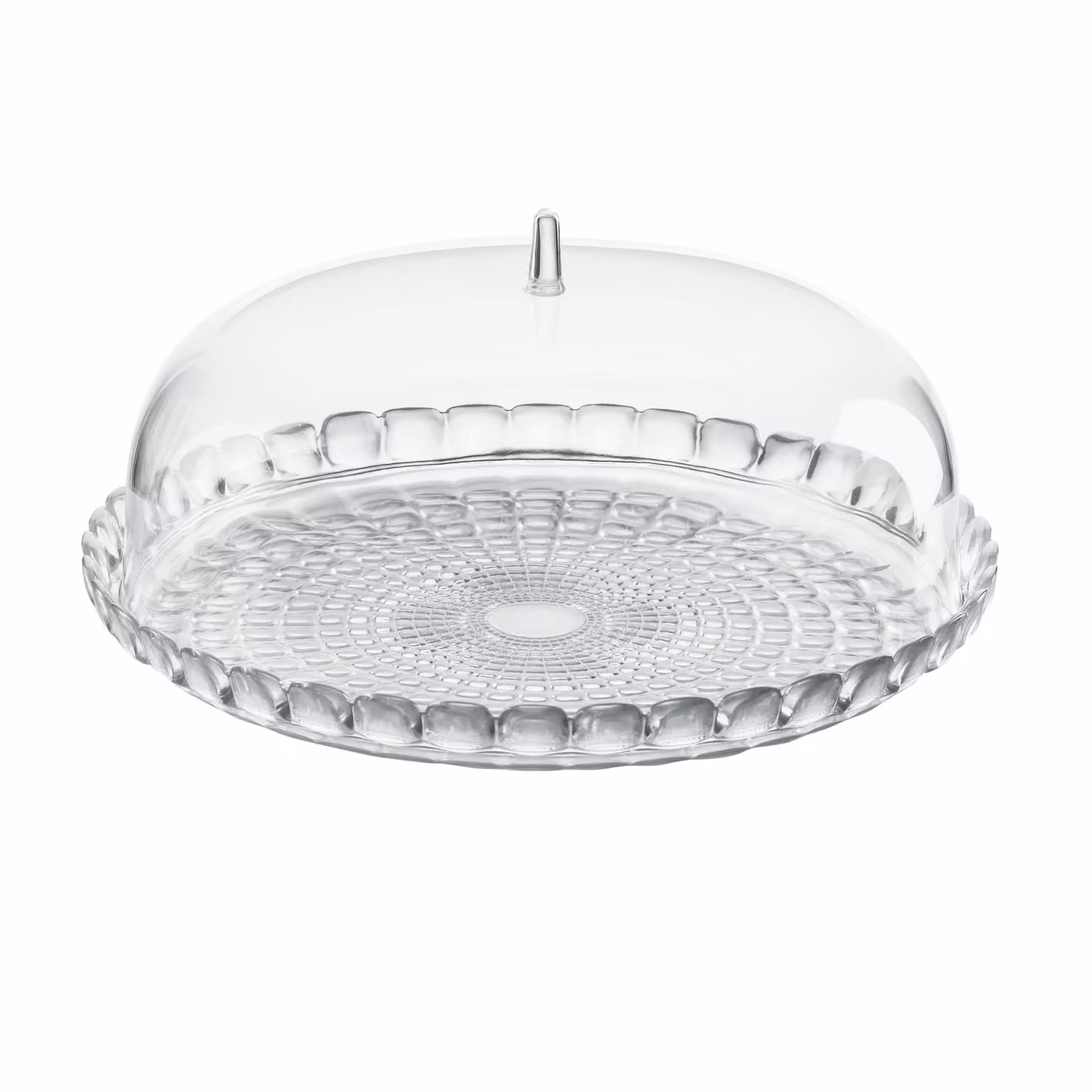 Set Tortiera Guzzini Linea Tiffany Trasparente Diametro: 36 cm, Altezza: 14 cm