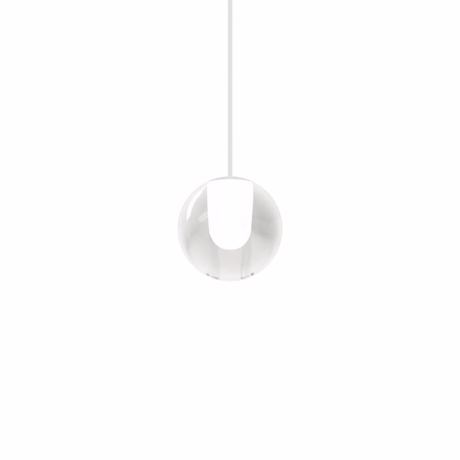 Wever & Ducré Lighting Lampada a sospensione in vetro Oplia, Chiaro / Trasparente, Soggiorno / Sala da pranzo, Vetro, Moderno, Lampada a sospensione