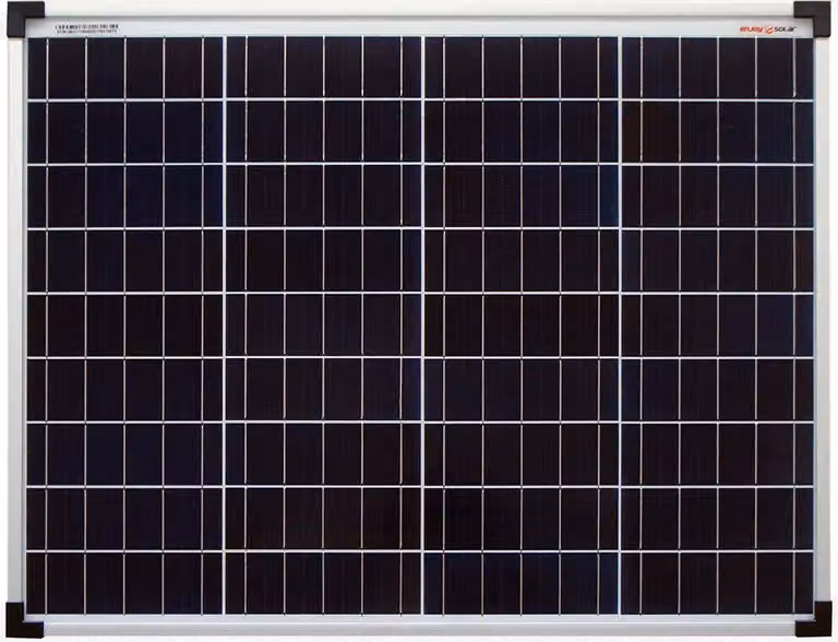 pannello solare enjoy solar® modulo solare policristallino 50W 12V, 156,75mm celle Perc, 0% IVA