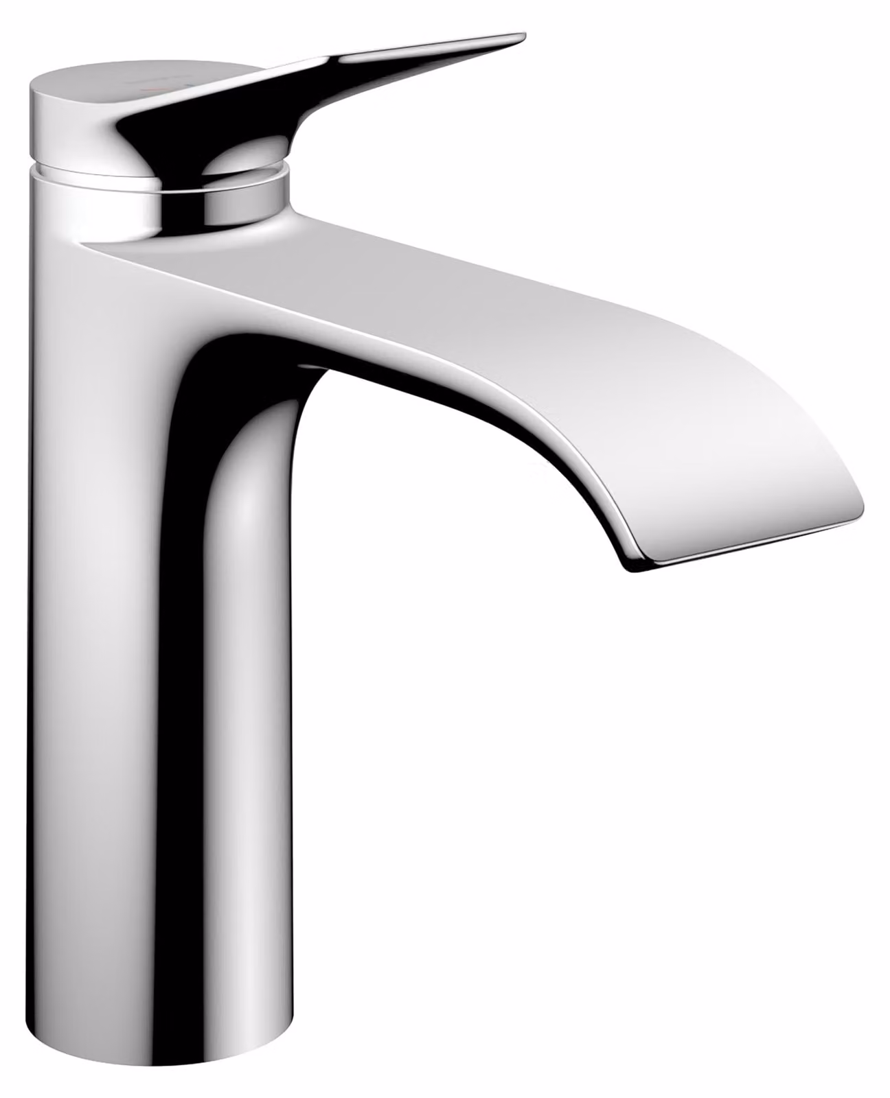 Miscelatore monocomando per lavabo, 110 mm, tecnologia CoolStart, sistema EcoSmart, finitura cromata