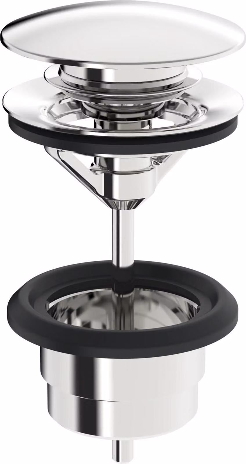 Set di scarico Hansa chiudibile Push/Push, 1 pz.